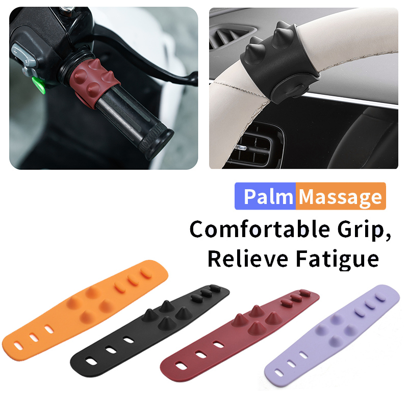Car Accessories Limassol - Silikonowa opaska masująca na kierownicę z