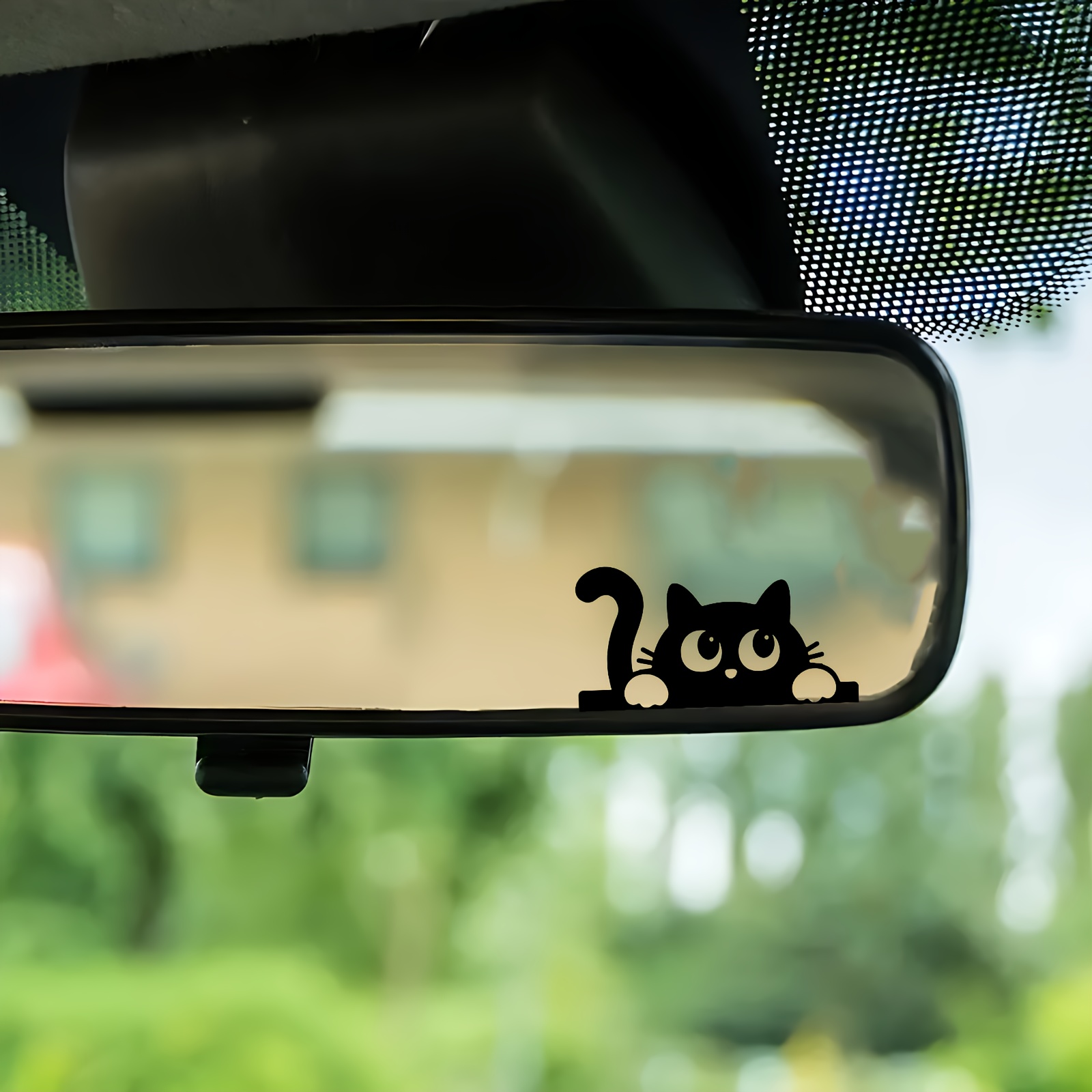 Car Accessories Xmas - Urocza naklejka na lusterko wsteczne samochodu