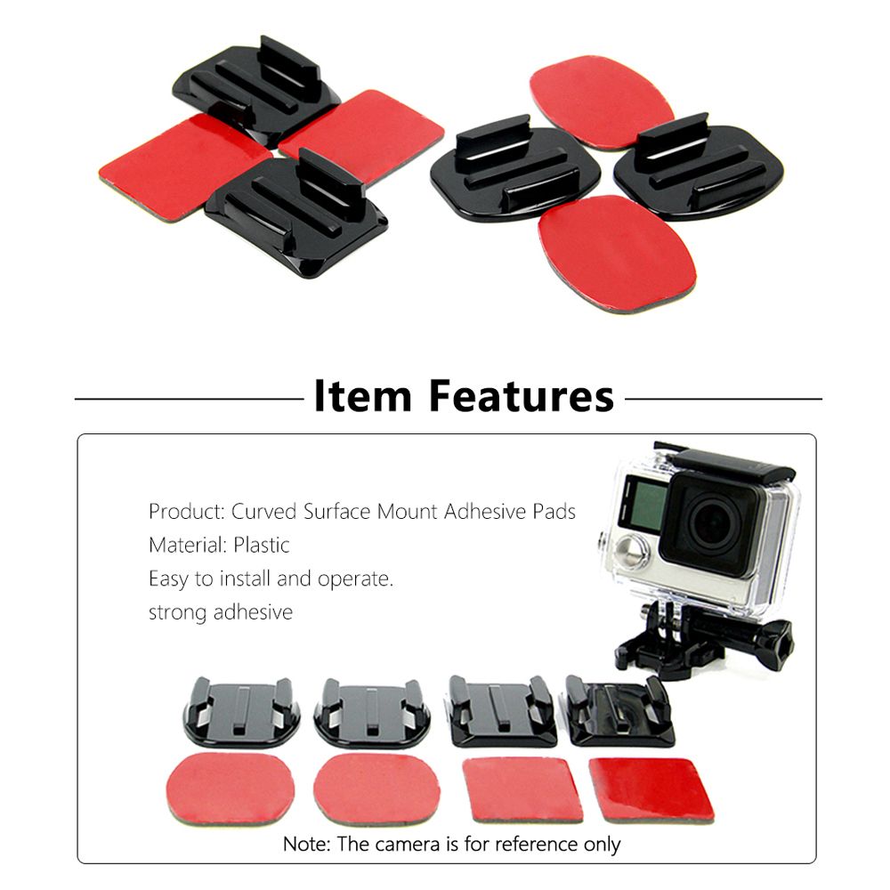 Car Accessories Xiaomi - Uchwyt samoprzylepny na kamerę do kasku