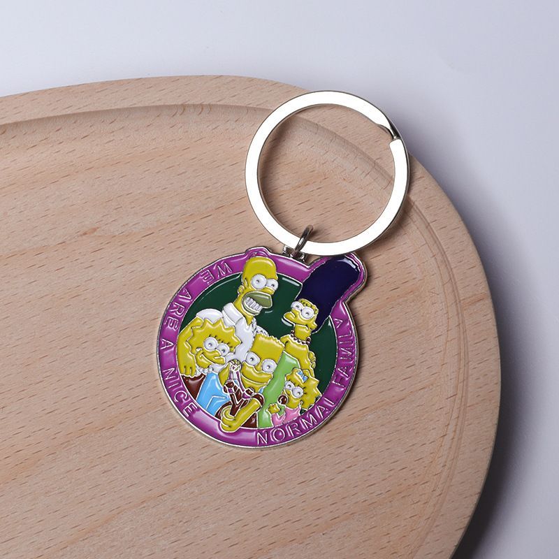 Car Accessories Workshop - Breloczek Anime Simpsonowie, urocza zawieszka z