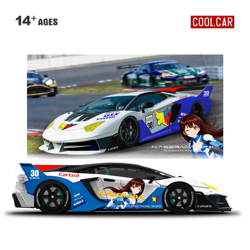 Car Accessories To Buy - Fajny Samochód 1:64 GTEVO Superrace Elektroniczna