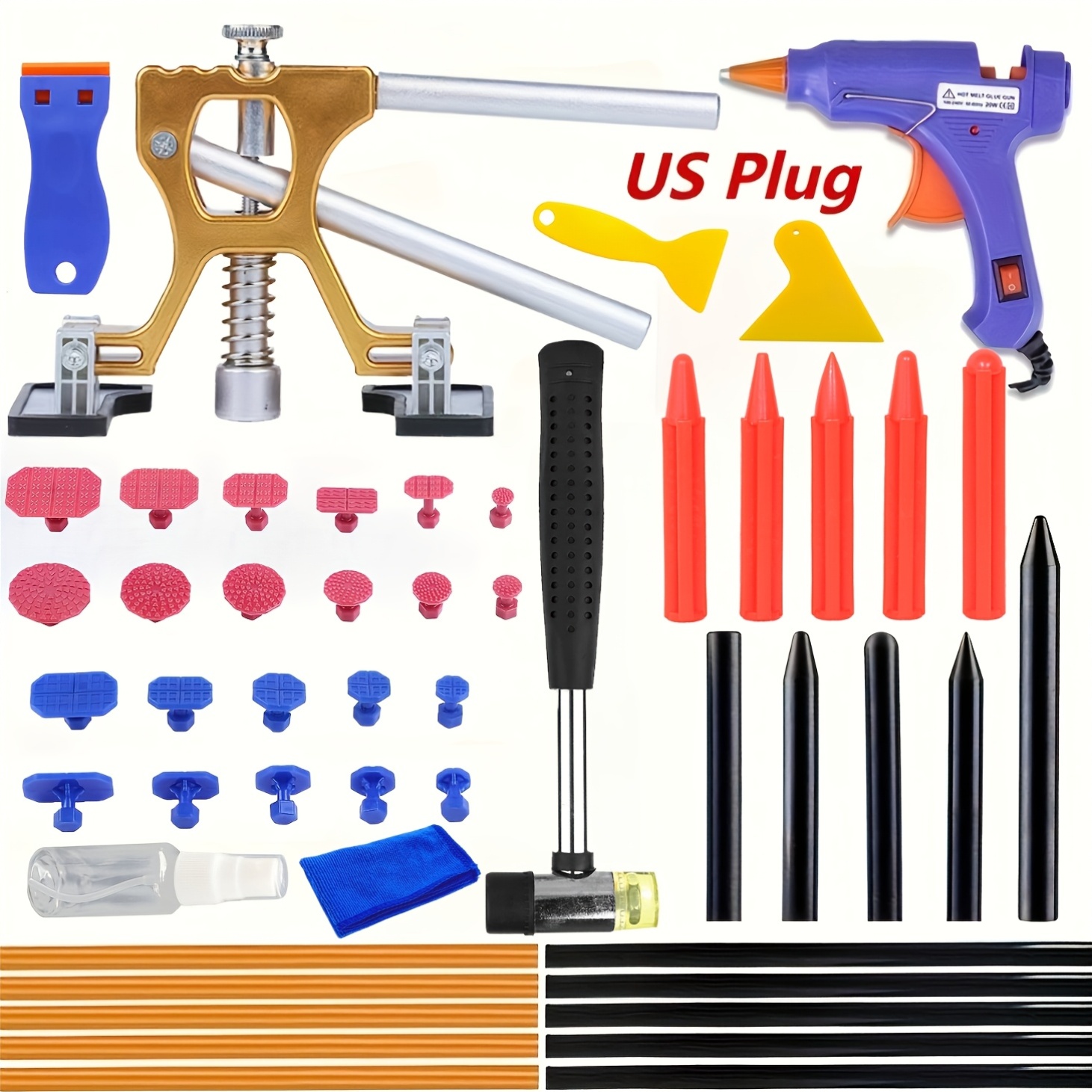 Car Accessories Workshop - Nowy Regulowany Zestaw do Naprawy Wgnieceń