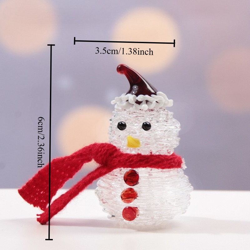 Ręcznie robione szklane figurk – Car Accessories Xmas recenzja i cena