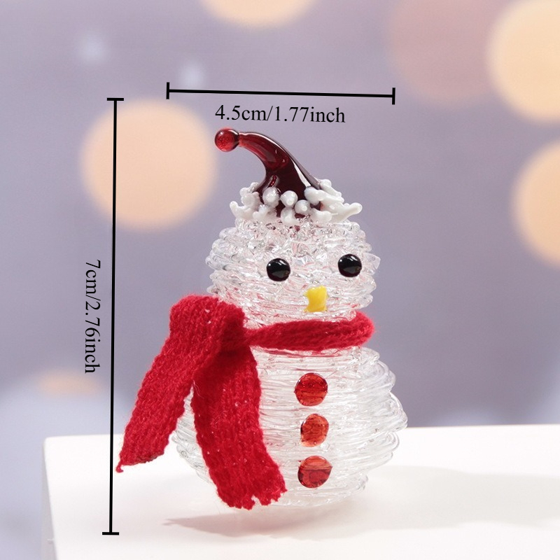 Ręcznie robione szklane figurk – Car Accessories Xmas recenzja i cena