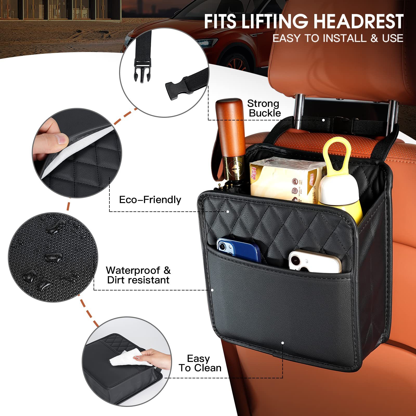 Wisząca Kieszeń do Przechowywa – Car Accessories Hanging recenzja i cena