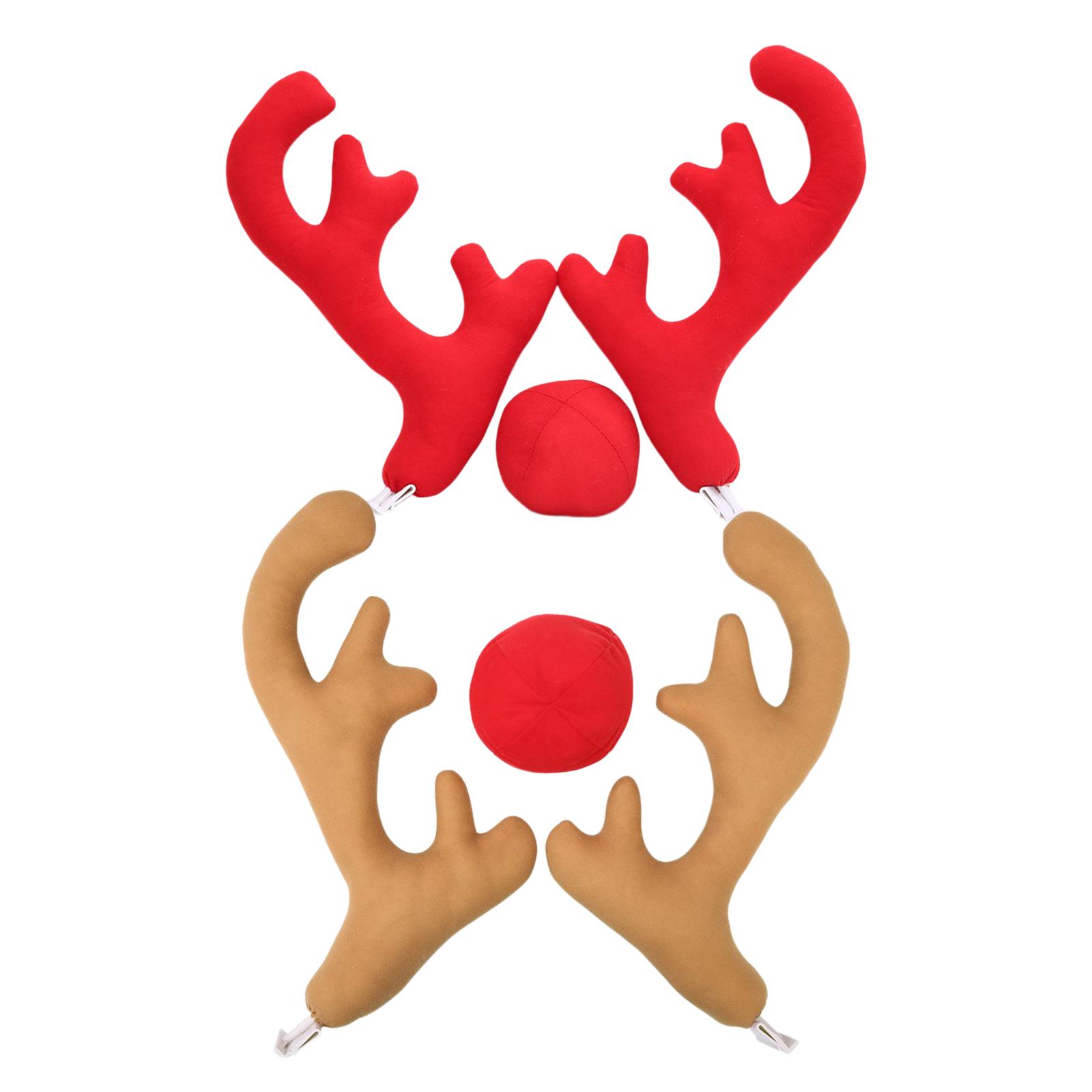 Świąteczne rogi renifera z cze – Car Accessories Xmas recenzja i cena