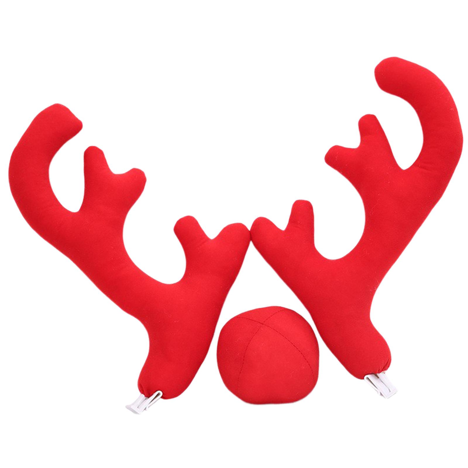 Świąteczne rogi renifera z cze – Car Accessories Xmas recenzja i cena
