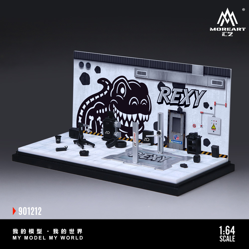 MoreArt 1:64 Diorama Warsztatu – Car Accessories Workshop recenzja i cena