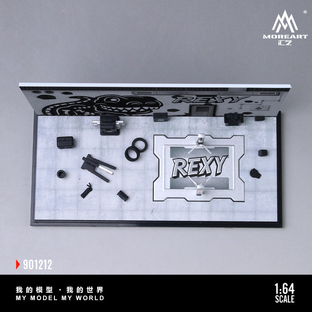 MoreArt 1:64 Diorama Warsztatu – Car Accessories Workshop recenzja i cena