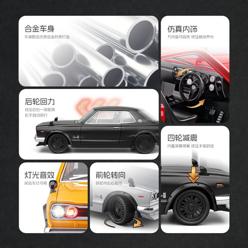1:22 Nissan Skyline GT-R Hakos – Car Accessories To Buy recenzja i cena