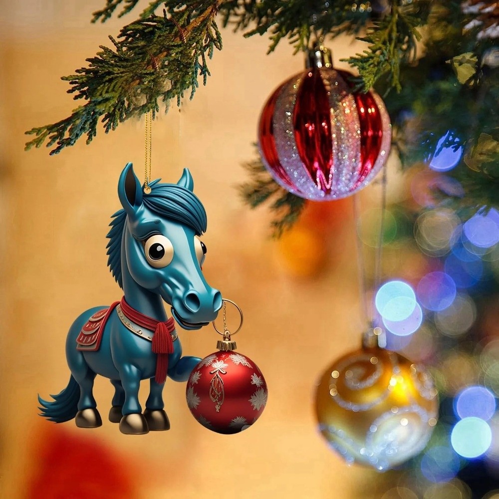 Płaskie zawieszki świąteczne 2 – Car Accessories Xmas recenzja i cena